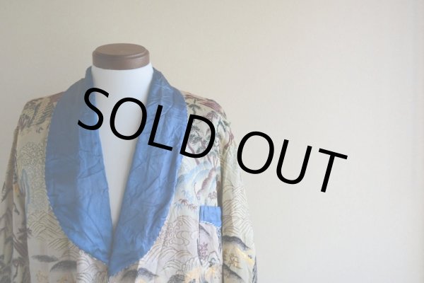 画像5: 1950s 西陣織スーベニアガウン　 表記L  (5)