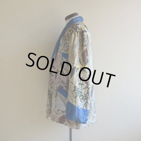 画像4: 1950s 西陣織スーベニアガウン　 表記L  (4)