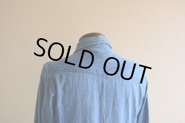 画像15: 1970s MAVERICK デニムウエスタンシャツ　 実寸S  (15)