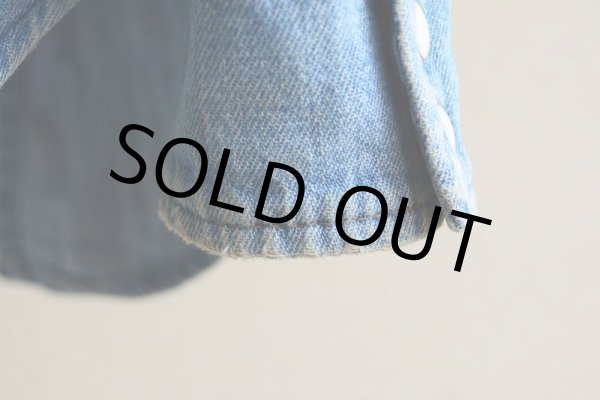 画像13: 1970s MAVERICK デニムウエスタンシャツ　 実寸S  (13)