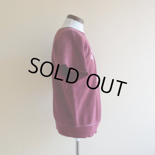 画像2: 1960s BUFFALO STATE カットオフスウェット　 実寸ML  (2)