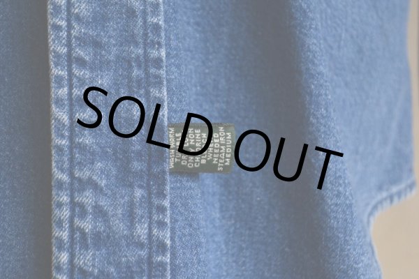 画像12: 1990s POLO COUNTRY デニムシャツ  MADE IN USA  表記S  (12)