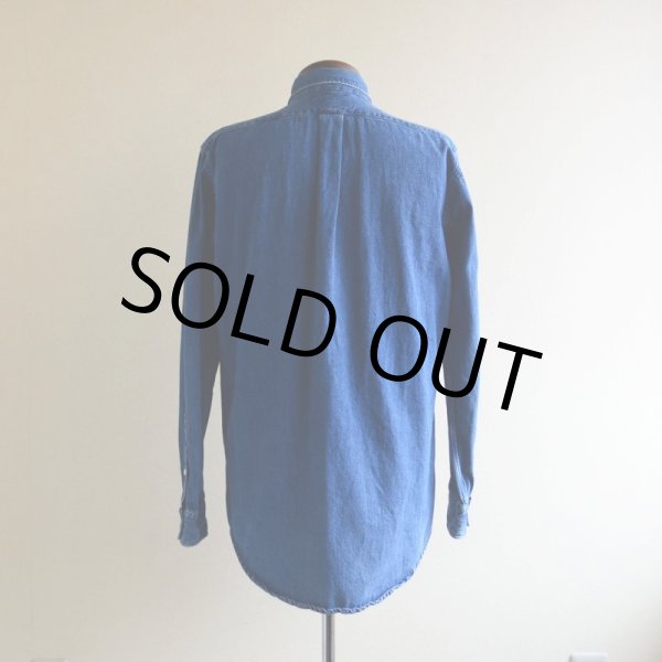 画像3: 1990s POLO COUNTRY デニムシャツ  MADE IN USA  表記S  (3)