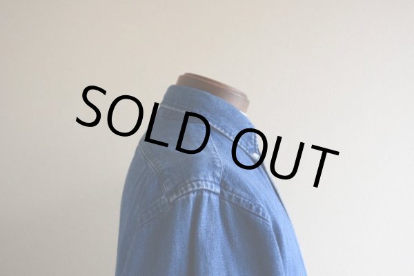 画像9: 1990s POLO COUNTRY デニムシャツ  MADE IN USA  表記S  (9)