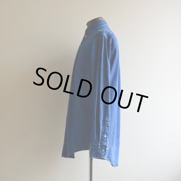 画像4: 1990s POLO COUNTRY デニムシャツ  MADE IN USA  表記S  (4)