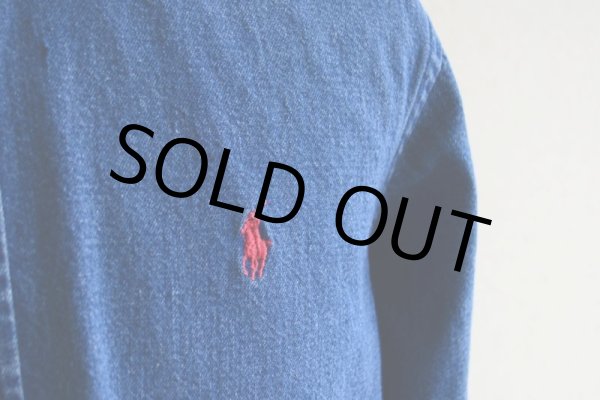 画像7: 1990s POLO COUNTRY デニムシャツ  MADE IN USA  表記S  (7)