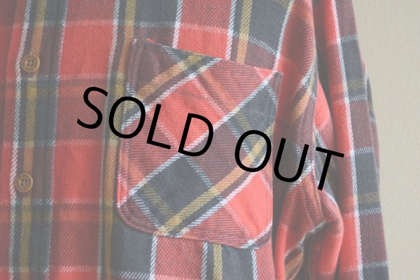 画像9: 1980s BIG MAC ヘビーネルシャツ  表記L  (9)