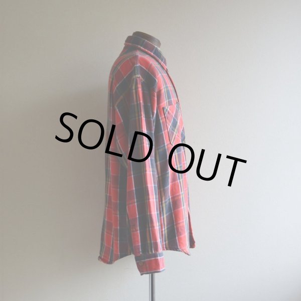 画像2: 1980s BIG MAC ヘビーネルシャツ  表記L  (2)