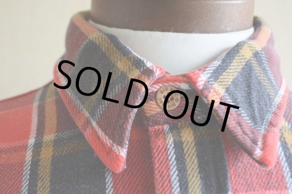 画像8: 1980s BIG MAC ヘビーネルシャツ  表記L  (8)