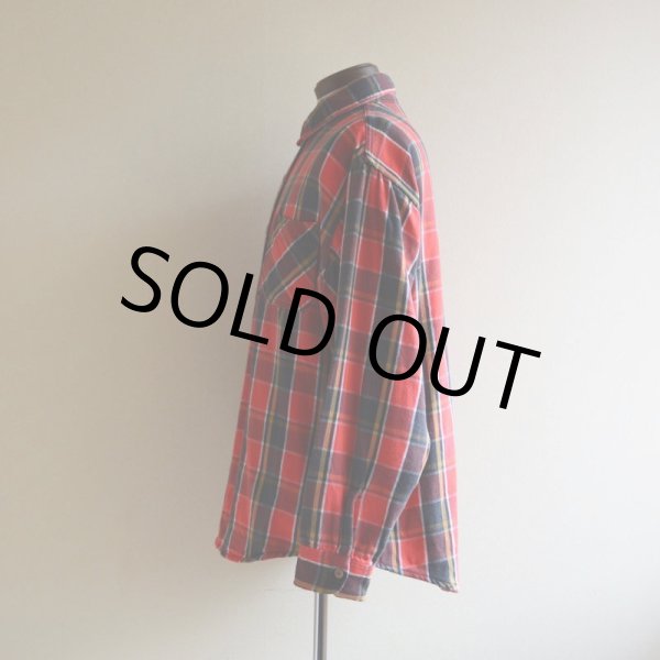 画像4: 1980s BIG MAC ヘビーネルシャツ  表記L  (4)