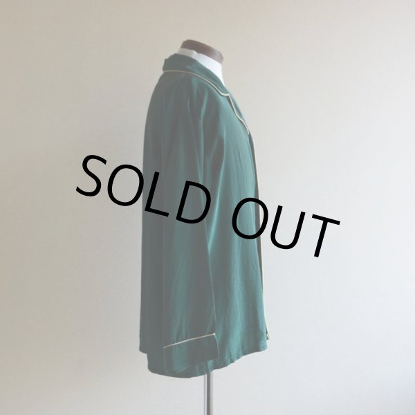 画像2: 1950s BRENT パジャマシャツ  表記C (L)  (2)