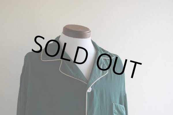 画像7: 1950s BRENT パジャマシャツ  表記C (L)  (7)