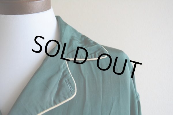 画像8: 1950s BRENT パジャマシャツ  表記C (L)  (8)