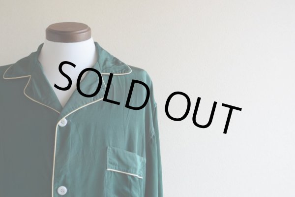 画像6: 1950s BRENT パジャマシャツ  表記C (L)  (6)