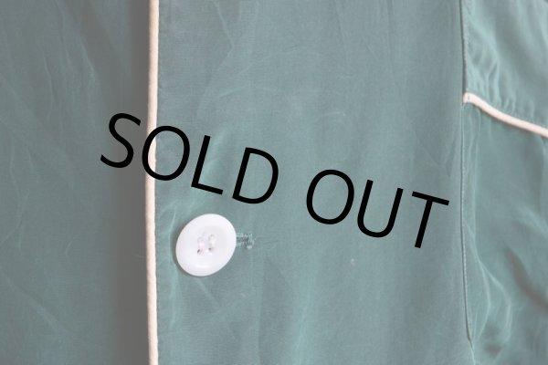 画像12: 1950s BRENT パジャマシャツ  表記C (L)  (12)