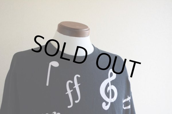 画像6: 1990s 音符柄スウェット　 表記XL  (6)