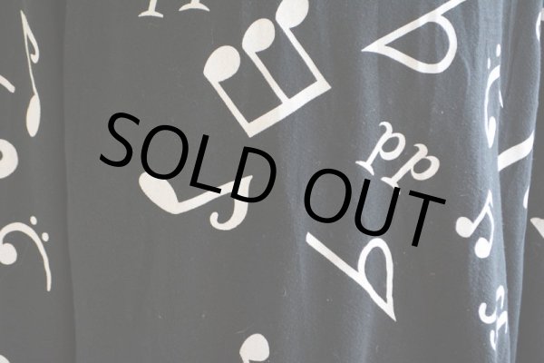 画像10: 1990s 音符柄スウェット　 表記XL  (10)