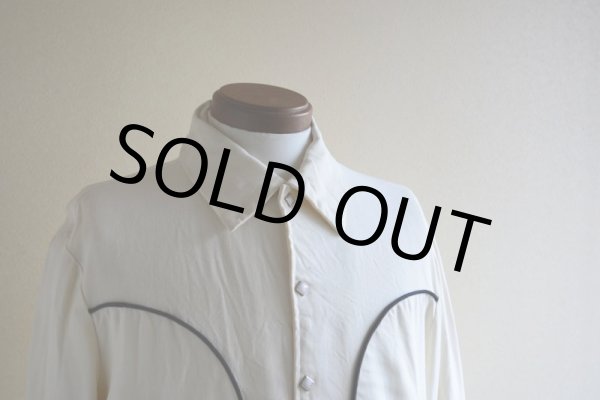 画像5: 1950s〜ギャバジンウエスタンジャケット　 表記M  (5)