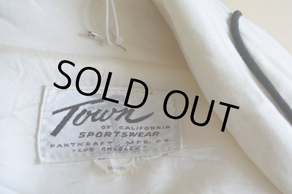 画像20: 1950s〜ギャバジンウエスタンジャケット　 表記M  (20)