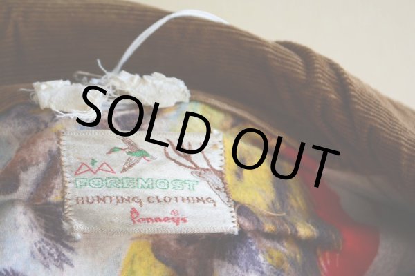 画像5: 1960s FOREMOST ダックハンティングジャケット　 実寸L〜  (5)