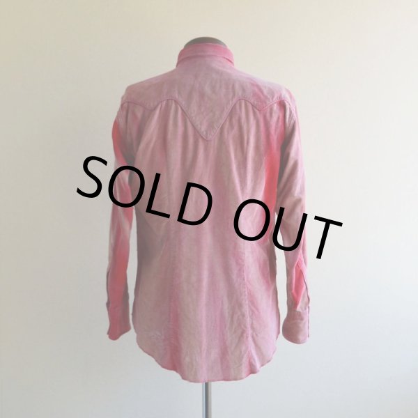 画像3: 1960s Tem-Tex コーデュロイウエスタンシャツ　 表記15 1/2  (3)