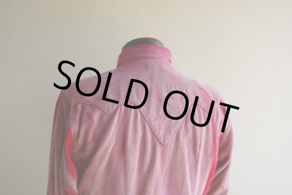 画像14: 1960s Tem-Tex コーデュロイウエスタンシャツ　 表記15 1/2  (14)