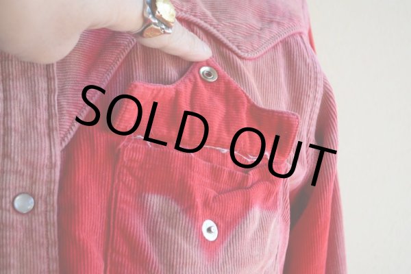 画像18: 1960s Tem-Tex コーデュロイウエスタンシャツ　 表記15 1/2  (18)