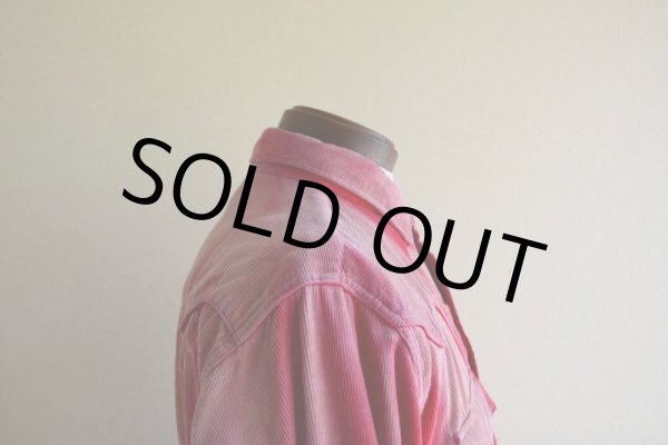 画像11: 1960s Tem-Tex コーデュロイウエスタンシャツ　 表記15 1/2  (11)