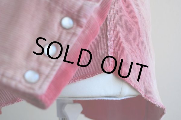 画像13: 1960s Tem-Tex コーデュロイウエスタンシャツ　 表記15 1/2  (13)