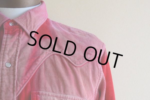 画像7: 1960s Tem-Tex コーデュロイウエスタンシャツ　 表記15 1/2  (7)