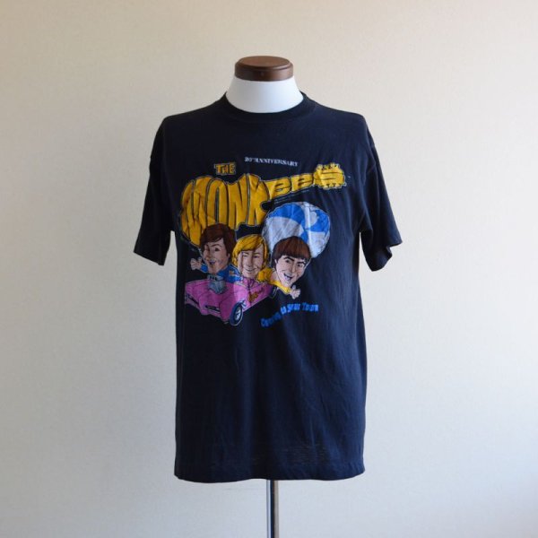 画像1: 1980s THE MONKEES 20TH ANNIVERSARY WORLD TOUR Tシャツ　 表記XL  (1)