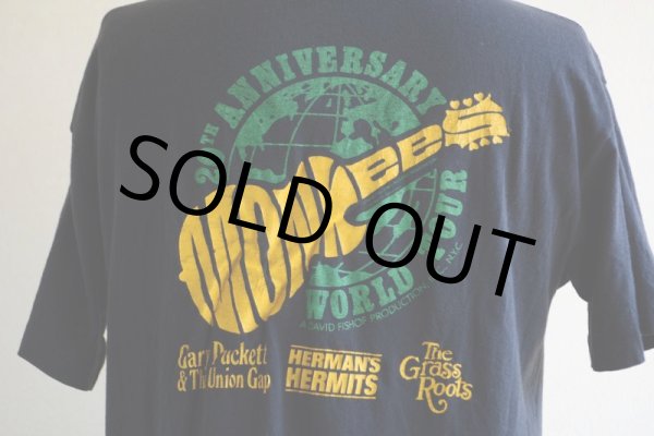 画像13: 1980s THE MONKEES 20TH ANNIVERSARY WORLD TOUR Tシャツ　 表記XL  (13)
