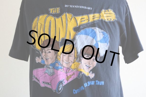 画像7: 1980s THE MONKEES 20TH ANNIVERSARY WORLD TOUR Tシャツ　 表記XL  (7)