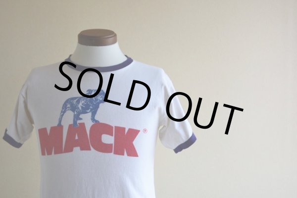 画像7: 1970s Champion MACK TRUCKS リンガーTシャツ  表記M  (7)