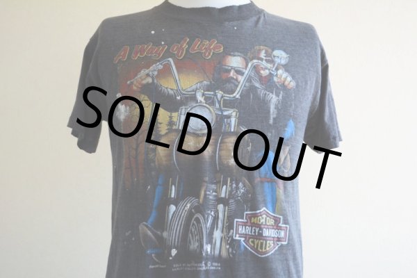 画像8: 1980s Harley-Davidson A Way of Life Tシャツ　 表記L  (8)