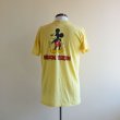 画像3: 1970s-80s  MICKEY MOUSE 両面プリントTシャツ　 表記L  (3)