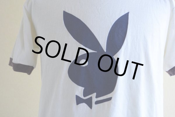 画像9: 1970s-80s PLAY BOY リンガーTシャツ　 表記L  (9)