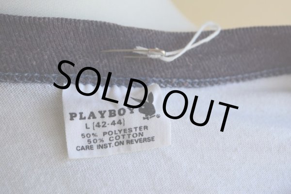 画像13: 1970s-80s PLAY BOY リンガーTシャツ　 表記L  (13)