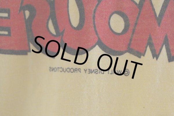 画像14: 1970s-80s  MICKEY MOUSE 両面プリントTシャツ　 表記L  (14)