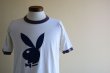 画像5: 1970s-80s PLAY BOY リンガーTシャツ　 表記L  (5)