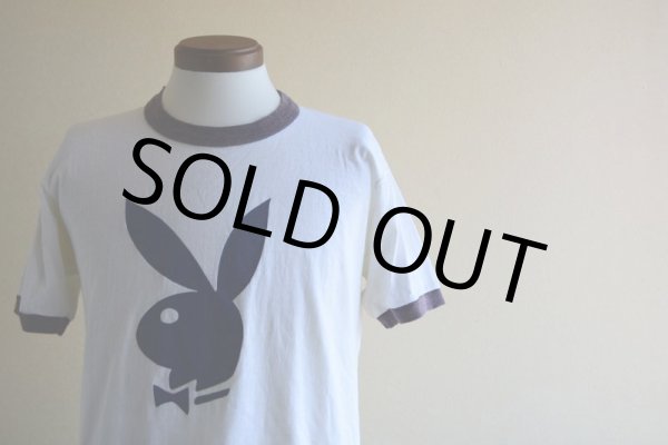 画像5: 1970s-80s PLAY BOY リンガーTシャツ　 表記L  (5)