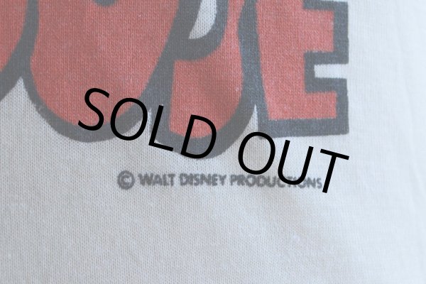 画像8: 1970s-80s  MINNIE MOUSE 両面プリントTシャツ　 表記S  (8)