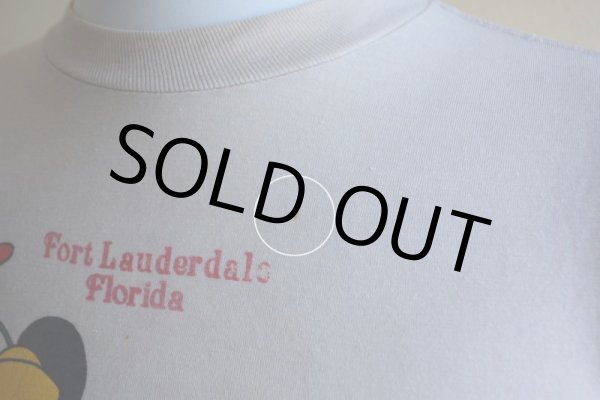 画像16: 1970s-80s  MINNIE MOUSE 両面プリントTシャツ　 表記S  (16)