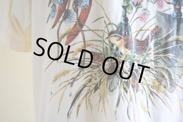 画像9: 1990s お花屋さんTシャツ　 表記L  (9)