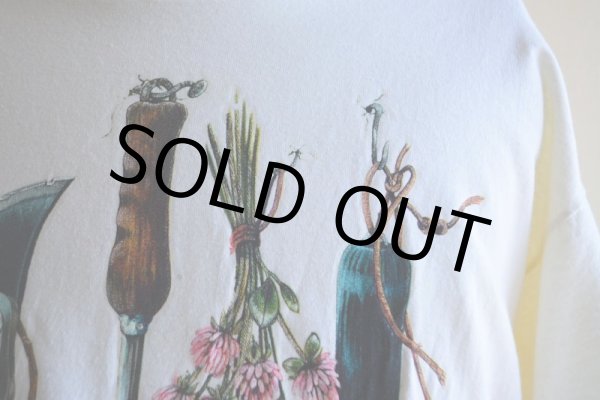 画像8: 1990s お花屋さんTシャツ　 表記L  (8)