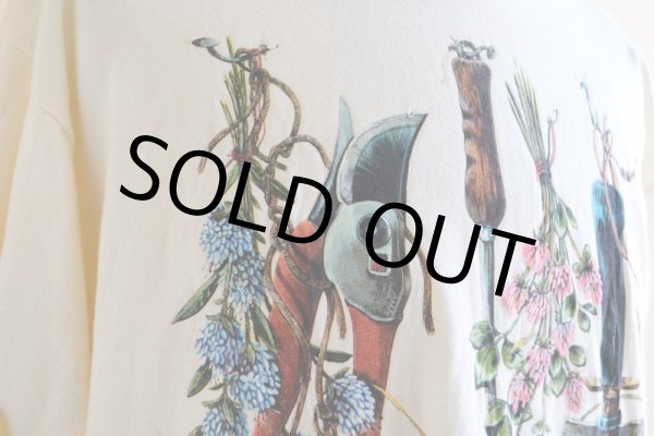 画像11: 1990s お花屋さんTシャツ　 表記L  (11)