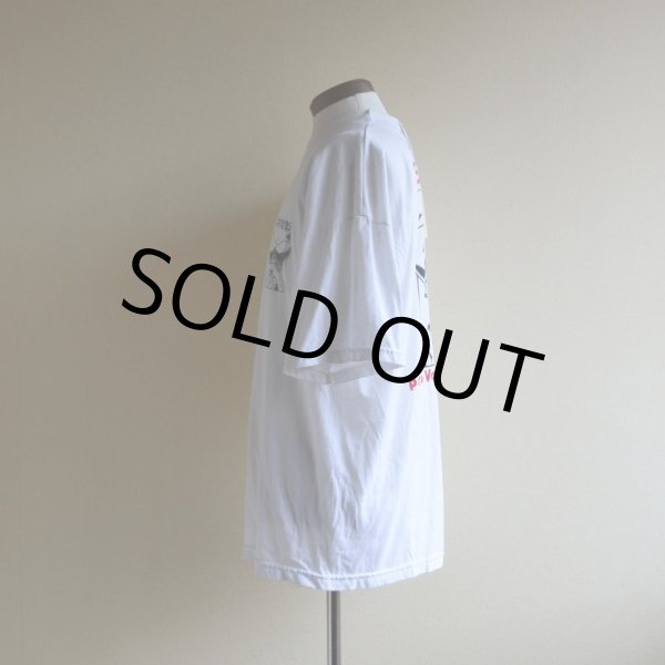 画像4: 1990s SEXY EYES 両面プリントTシャツ　 実寸L/XL  (4)