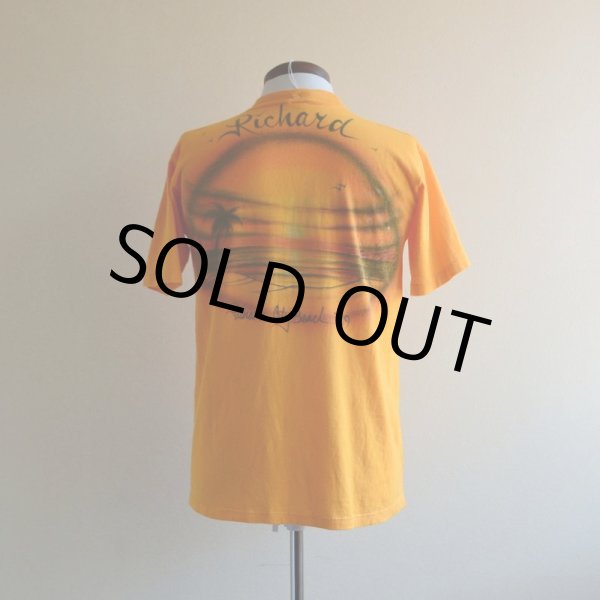 画像3: 1980s SPRING BREAK Tシャツ　 背面エアブラシペイント　 表記M  (3)