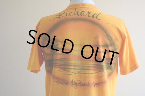 画像11: 1980s SPRING BREAK Tシャツ　 背面エアブラシペイント　 表記M  (11)