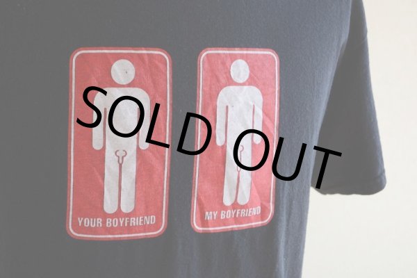 画像9: 1990s ウチの彼氏のアンタの彼氏の Tシャツ　 表記M  (9)